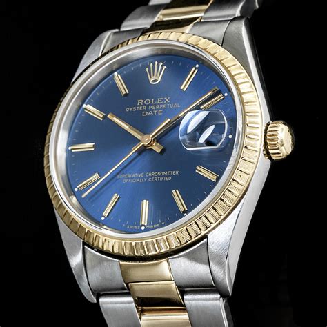 rolex oyster perpetual uomo quadrante blu oro acciaio|Sito ufficiale Rolex.